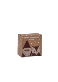Decoratie Hangers Fox & Santa Pluto Design