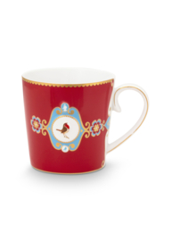 Mok Medallion Red Love Birds M - Pip Studio