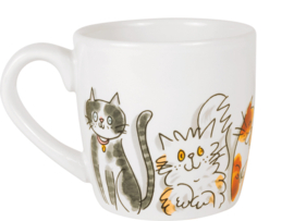 Mok Cappuccino Cats Mix Blond Amsterdam