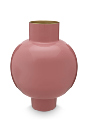 Metalen Vaas Old Pink 42 cm. Pip Studio