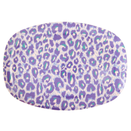 Melamine Bord Leopard 30 cm. - Rice