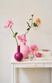 Metalen Vaas Bright Pink 26 cm. Pip Studio