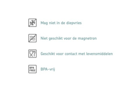 Isoleer Lunchpot Ellipse Nordic Sage Mepal