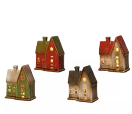 Huisje met LED Verlichting