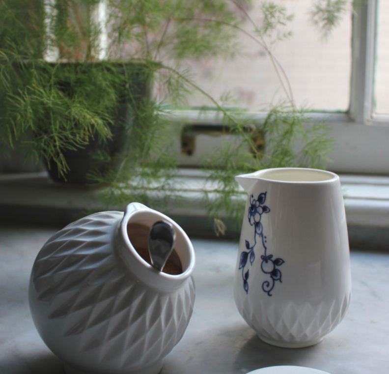 Melkkannetje Blauw Vouw Heinen Delfts Blauw