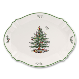 Serveerschaal (44,7 cm.) - Spode Christmas Tree