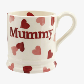 1/2 Pt Mok Pink Hearts Mummy - Emma Bridgewater