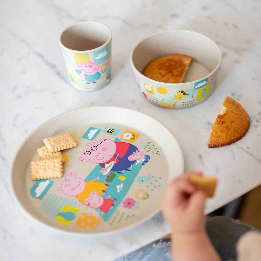Kinderserviesset Connect Peppa Pig Koziol