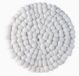 Onderzetter Gebroken Wit Vilt