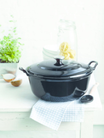 Geëmailleerde Braadpan Ebbenzwart 1,7 l. - Le Creuset