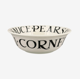 Cereal Bowl Black Toast - Emma Bridgewater