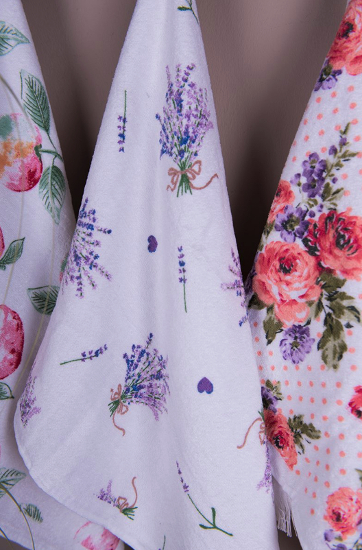 Gastendoekje Lavender Garden Clayre & Eef