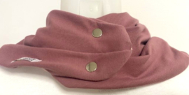 Gammelrosa tørklæde