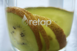 Retap waterfles 800ml met paarse dop