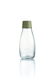 Retap waterfles 300ml met leger groene dop