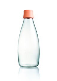 Retap waterfles 800ml met perzik dop