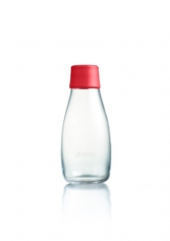 Retap waterfles 300ml met rode dop