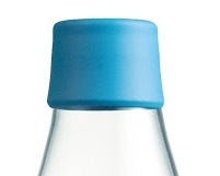 Retap waterfles 800ml met licht blauwe dop