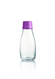 Retap waterfles 300ml met paarse dop