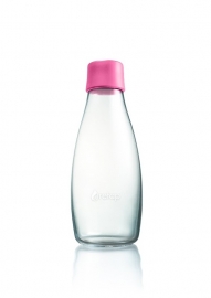 Retap waterfles 500ml met roze dop