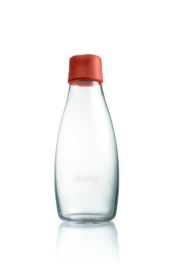 Retap waterfles 500ml met woestijn rode dop