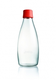 Retap waterfles 800ml met rode dop