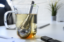 QDO Teaspoon – magnetische thee-infuser zwart
