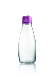 Retap waterfles 500ml met paarse dop