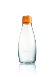 Retap waterfles 500ml met oranje dop