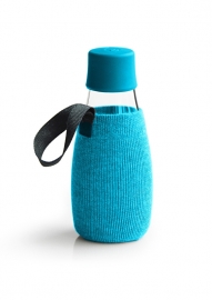 Retap lichtblauwe sleeve voor de 300ml Retap waterfles