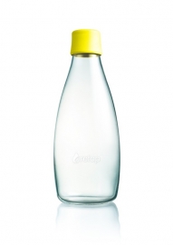 Retap waterfles 800ml met gele dop