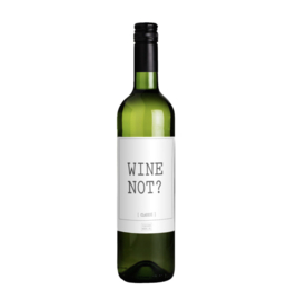 Wijnfles Wit "Wine Not"