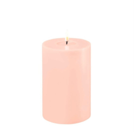 Led Candle 10x15cm (REAL FLAME) light pink