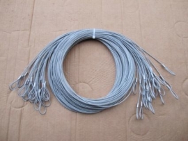 PVC-coated steel cable