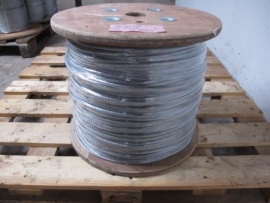 Galvanised steel wire rope 8 mm