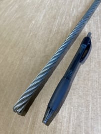 Verzinkte lierkabel 10 mm/ 6*36WS+Staalkern