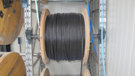 PP overmoulded galvanised steel cable
