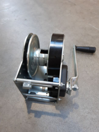 Goliath galvanised hand winches self-braking , with protective cover