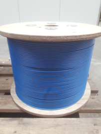 PP overmoulded galvanised steel cable.