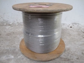 Stainless steel wire rope 10 mm AISI 316