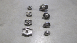 Stainless steel Simplex clips