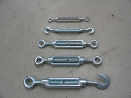 Galvanised turnbuckles