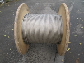 Stainless steel wire rope 8 mm AISI 316