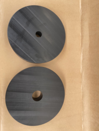 Kunststoff scheibe für ecke rad kette system