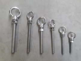 Eye bolt stainless steel metric and wood