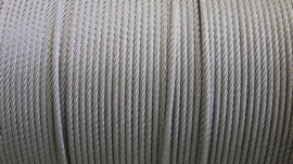 Steel cables for on winch drum