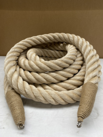 Kabelaring touw 64mm/ Creme 4,60 meter