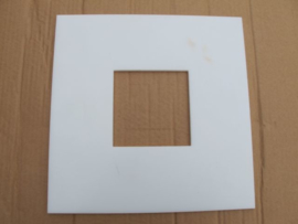 Nylon base plate for corner housing