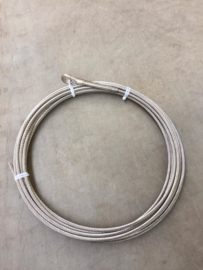 RVS verstaging kabels op maat constructie 1*19 dia 8 mm