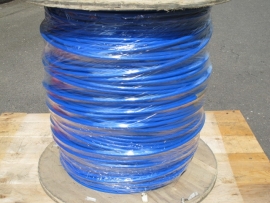 Blau PP-ummanteltes verzinktes Drahtseil 8.2*10 mm